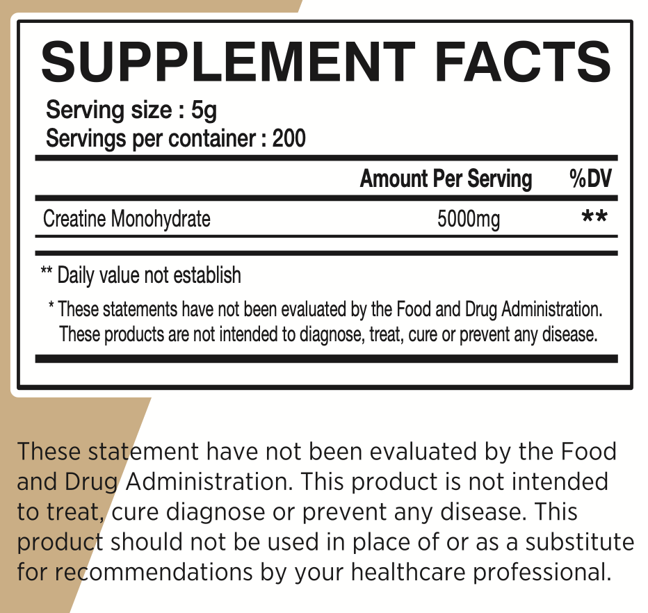 Creatine Monohydrate 1000g